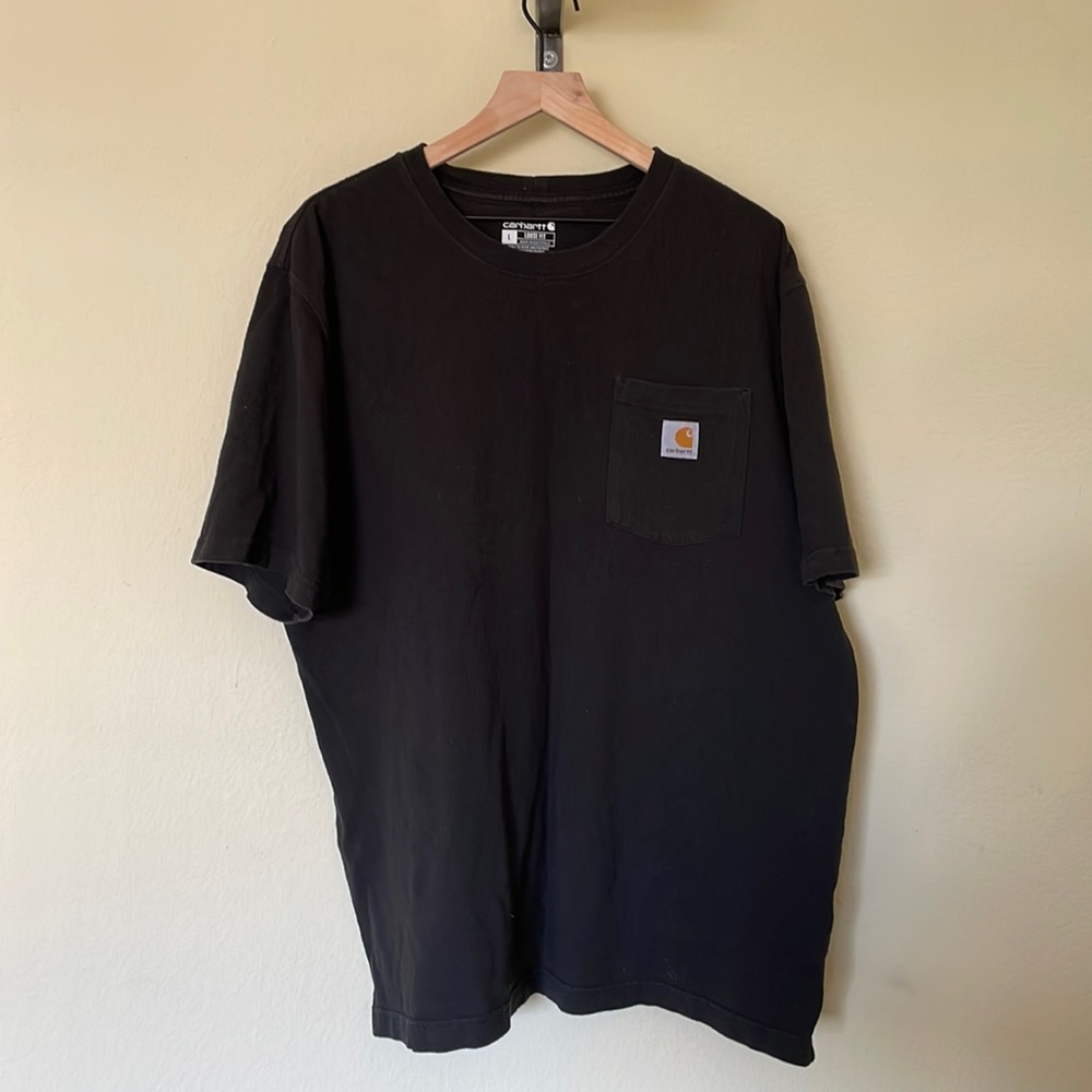 Carhartt Loose Fit T. K87 Black, size Large